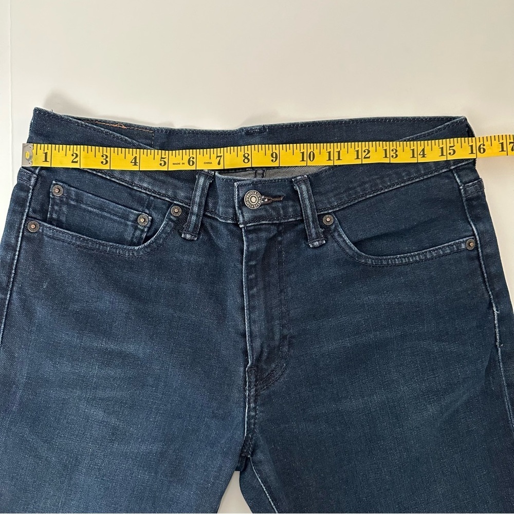 Levi's Men's Blue Straight Jeans - Picture 3 of 7